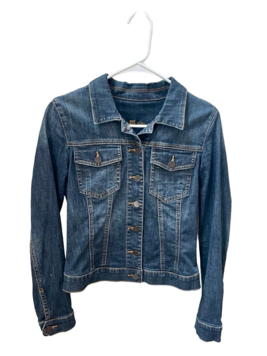 Kut from the Kloth Jackets & Blazers - Kut From The Kloth Women’s Denim Jean Jacket Small Blue Stretch Trucker